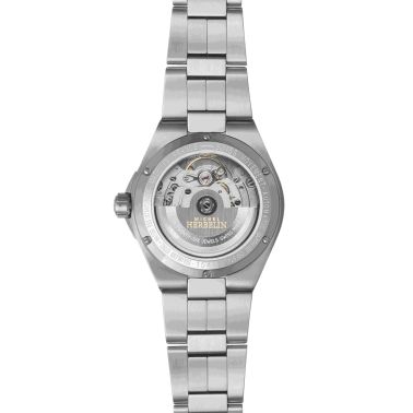 Montre Herbelin Cap Camarat automatique cadran bleu bracelet acier 37 mm