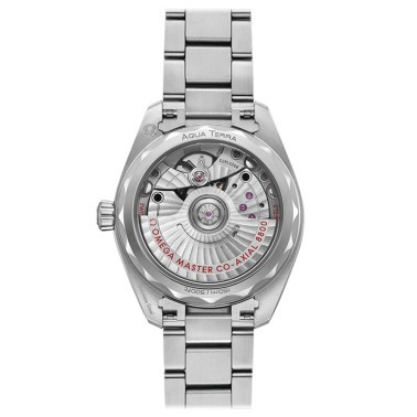 Montre Omega Seamaster Aqua Terra 150m Ladies Co-Axial Master Chronometer cadran bleu bracelet acier 34 mm