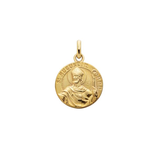 Médaille Arthus Bertrand Saint Augustin en or jaune J2453X0000