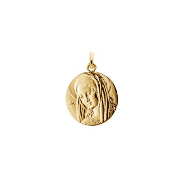 Médaille Arthus Bertrand Ancilla Domini en or jaune J2185X0000 J2182X0000