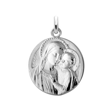 Médaille Arthus Bertrand Notre Dame du Bon Conseil en or blanc G2285X0000