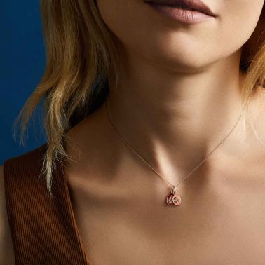 Pendentif Arthus Bertrand Trèfle Rose en or rose R1040X0000