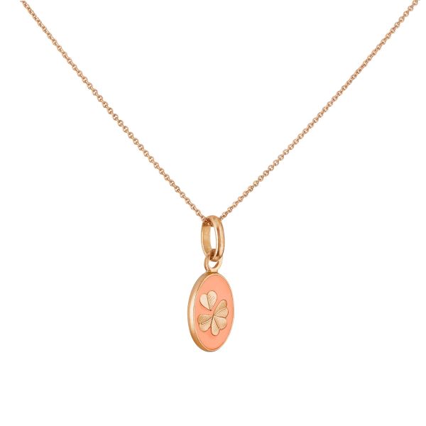 Pendentif Arthus Bertrand Trèfle Rose en or rose R1040X0000