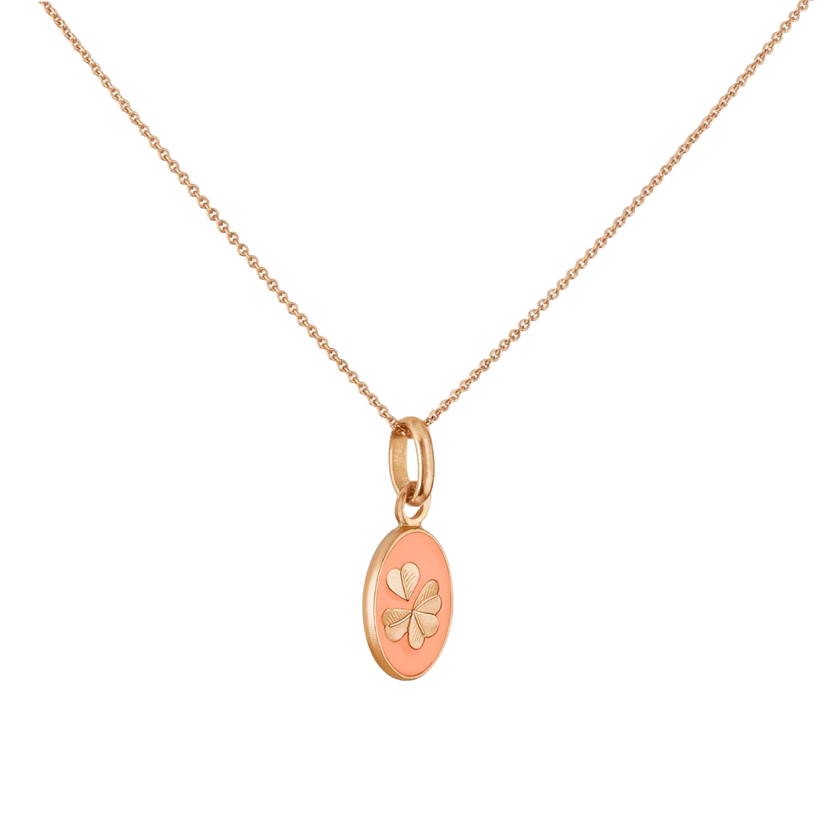 Pendentif Arthus Bertrand Trèfle Rose en or rose R1040X0000
