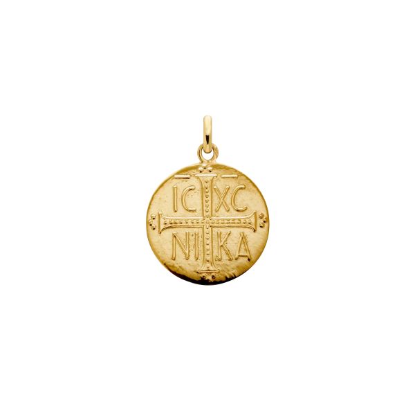 Arthus Bertrand Victorious Christ medal in yellow gold