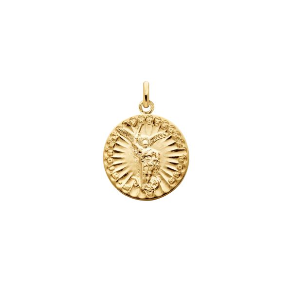 Médaille Arthus Bertrand Saint Michel de Leognany en or jaune J2679X0000