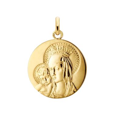 Arthus Bertrand Virgin of Crivelli medal in yellow gold