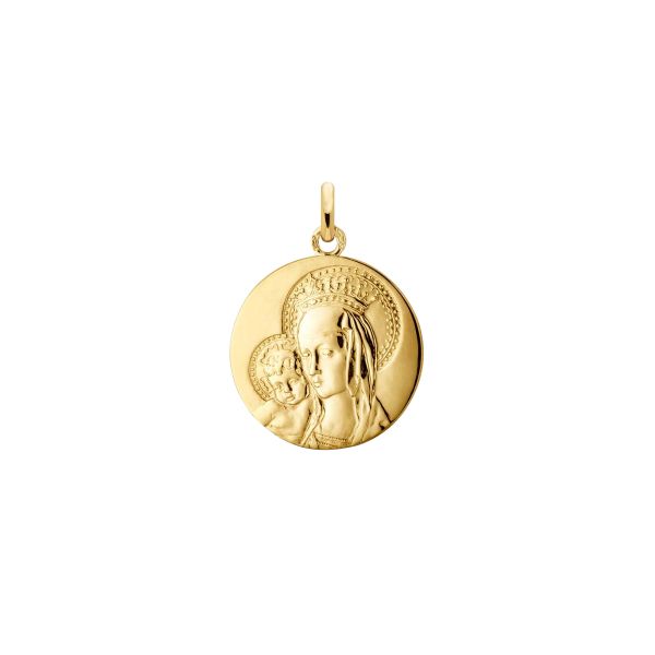 Arthus Bertrand Virgin of Crivelli medal in yellow gold