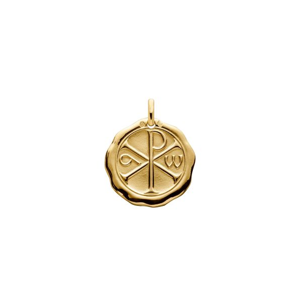 Médaille Arthus Bertrand Monogramme du Christ en or jaune J3005X0000