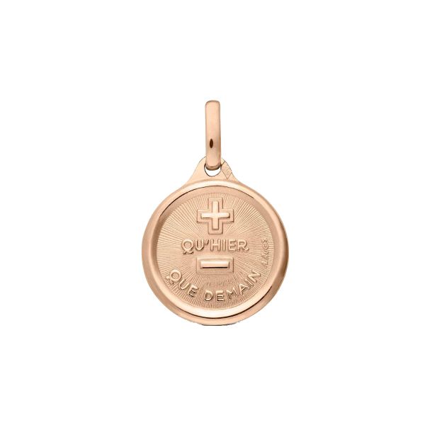 A.Augis Amour L'Originale Medal in pink gold