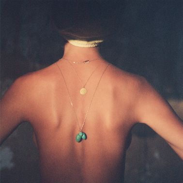 Pendentif Aurélie Bidermann Scarabée Grand modèle en or jaune et lapis lazuli