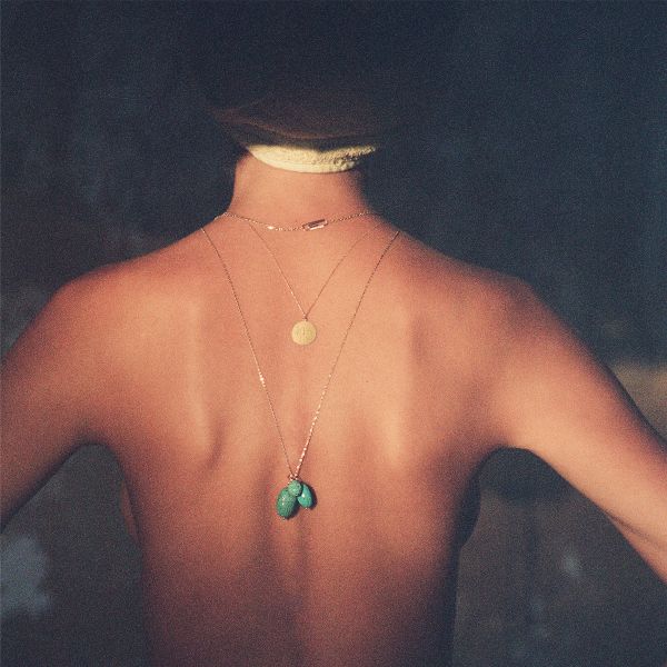 Pendentif Aurélie Bidermann Scarabée Grand modèle en or jaune et lapis lazuli