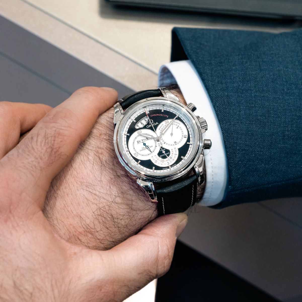 Omega deville chronoscope deals