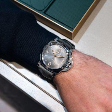 Montre Panerai Luminor 1950 3 Days Acciaio PAM00605 mécanique Full Set 2016