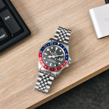 Rolex GMT-Master 1675 automatic 40 mm 1978 with Watch Certificate