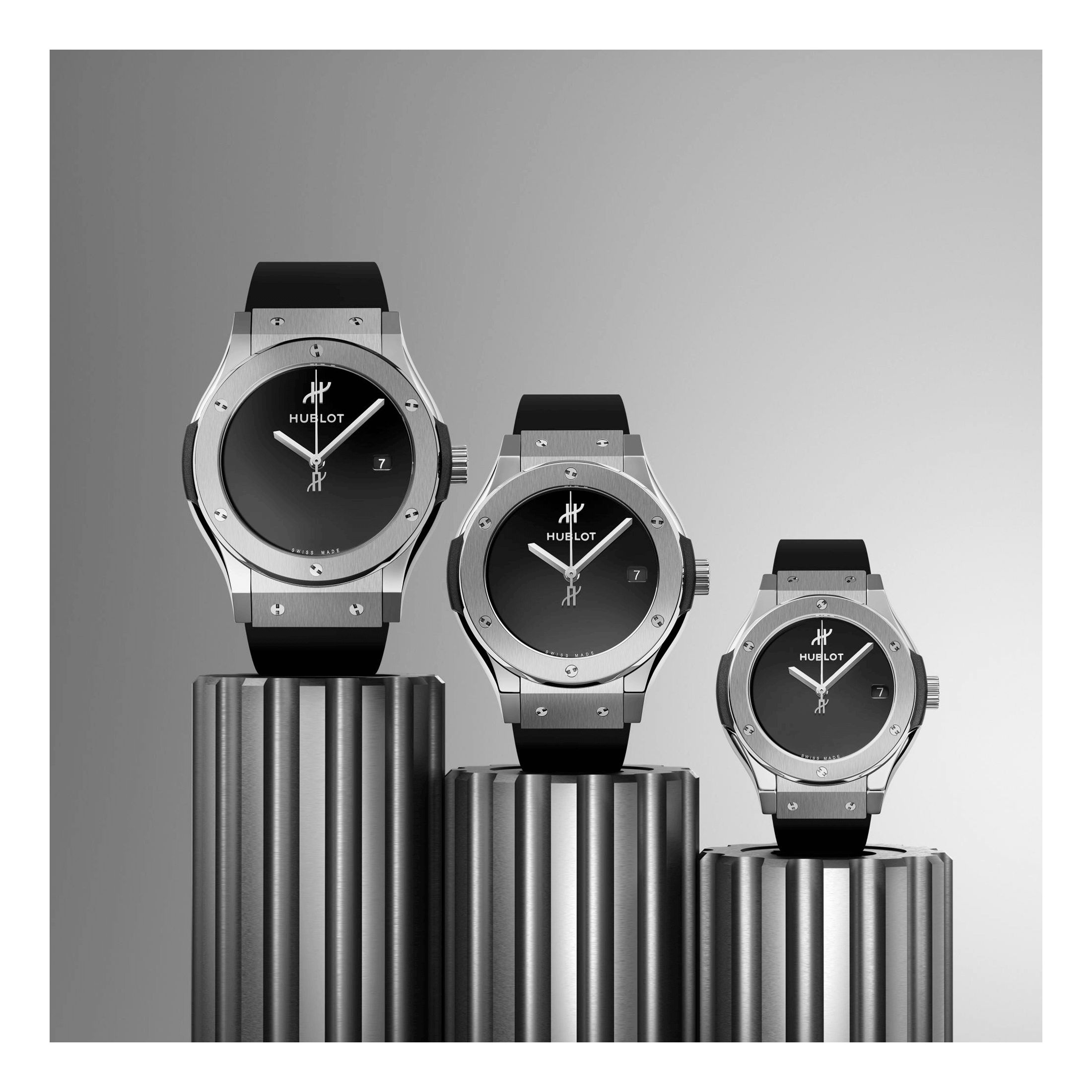 Hublot Classic Fusion Titanium Hublot Silicone Strap Hublot Classic Fusion  Original 38 Watch Lepage