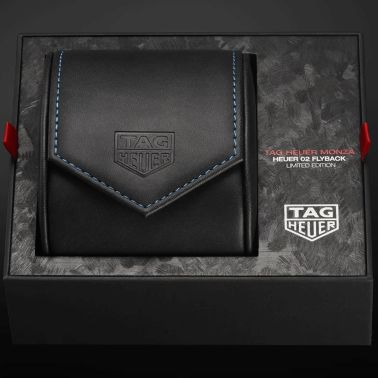 TAG Heuer Monza Flyback Chronometer automatic watch skeleton dial black rubber strap 42 mm CR5090.FN6001