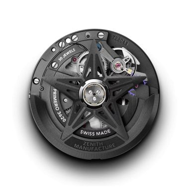 Zenith Defy Skyline Skeleton automatic black dial steel bracelet 41 mm