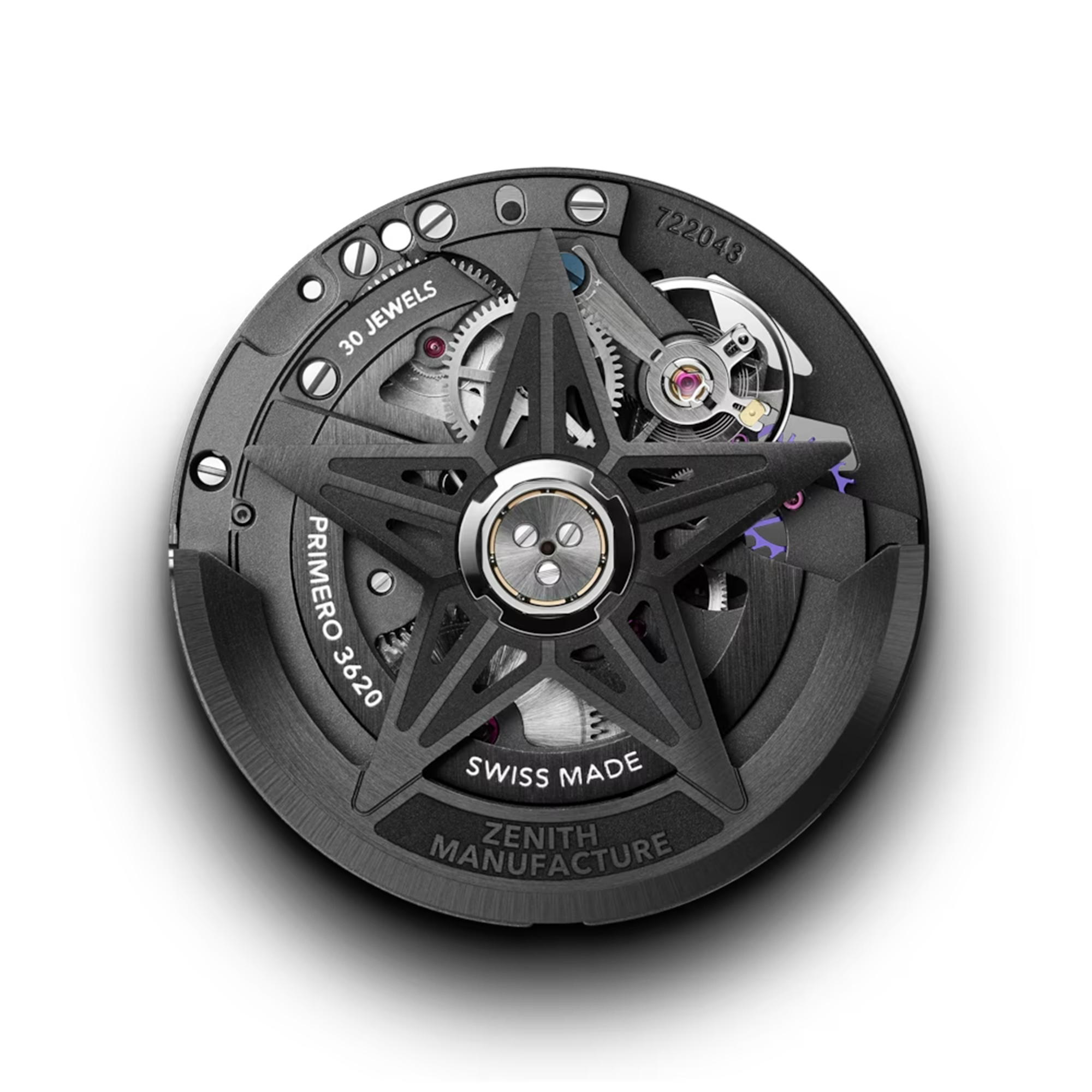 Zenith Defy Skyline Skeleton automatic black dial steel bracelet 41 mm