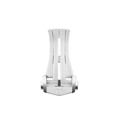 Boucle Déployante acier Omega 16 mm compatible caoutchouc