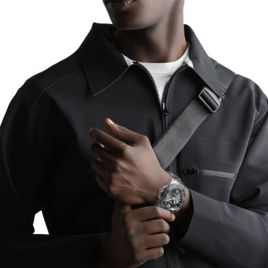 Montre Longines HydroConquest automatique cadran gris bracelet acier 41 mm L3.781.4.76.6