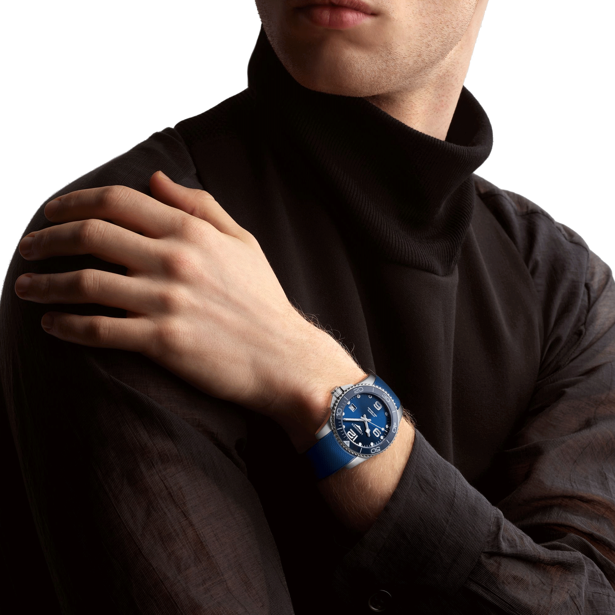 Bracelet caoutchouc longines deals