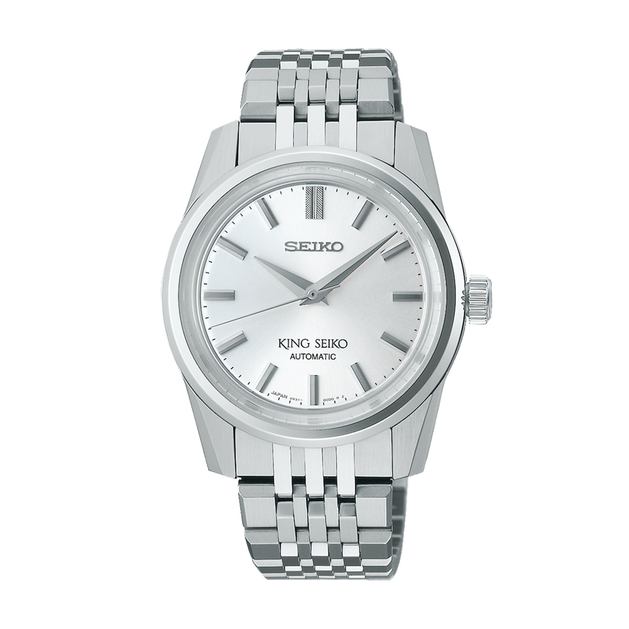 King Seiko silver dial 37 mm SPB279J1 Lepage