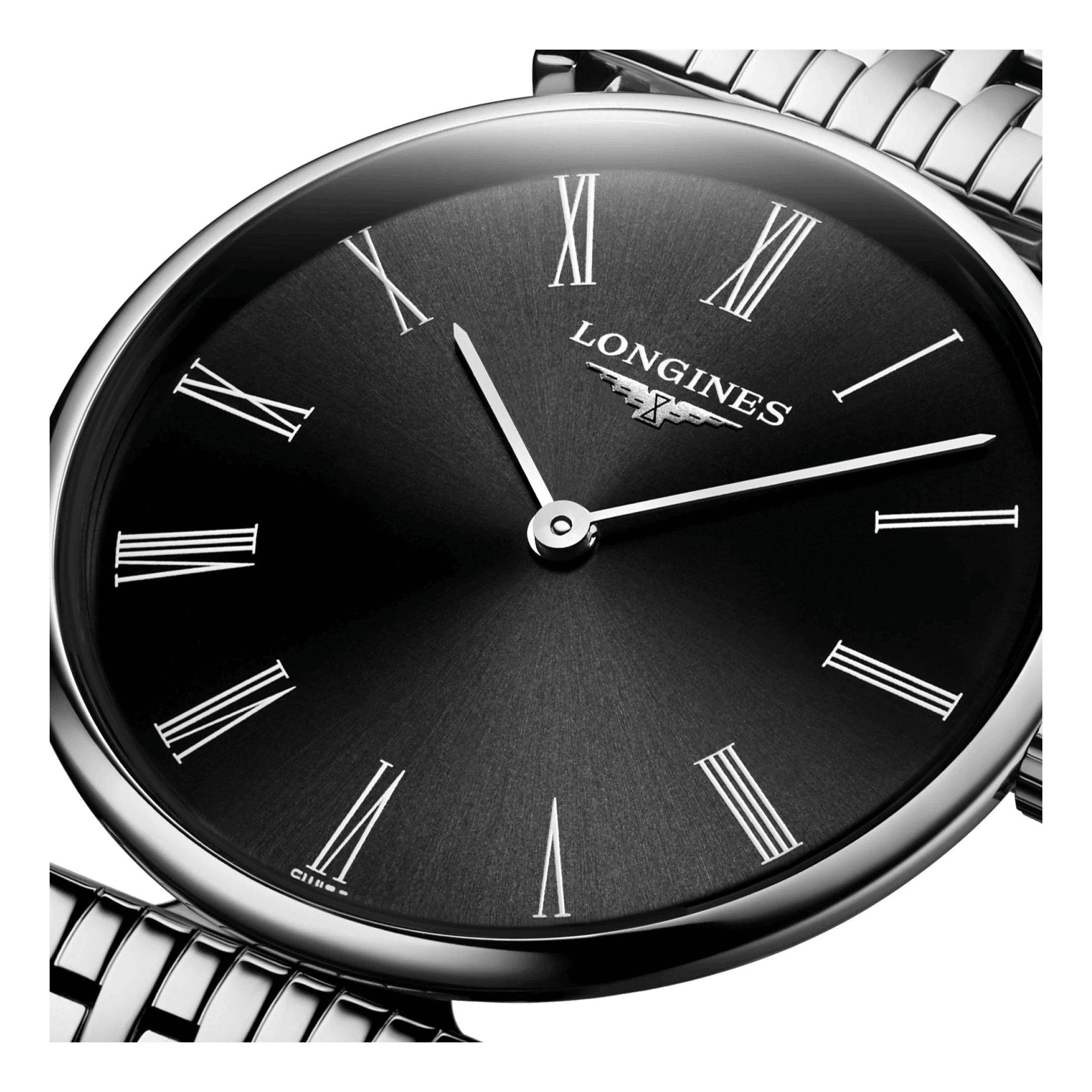 Longines Grande Classique quartz watch stainless steel bracelet