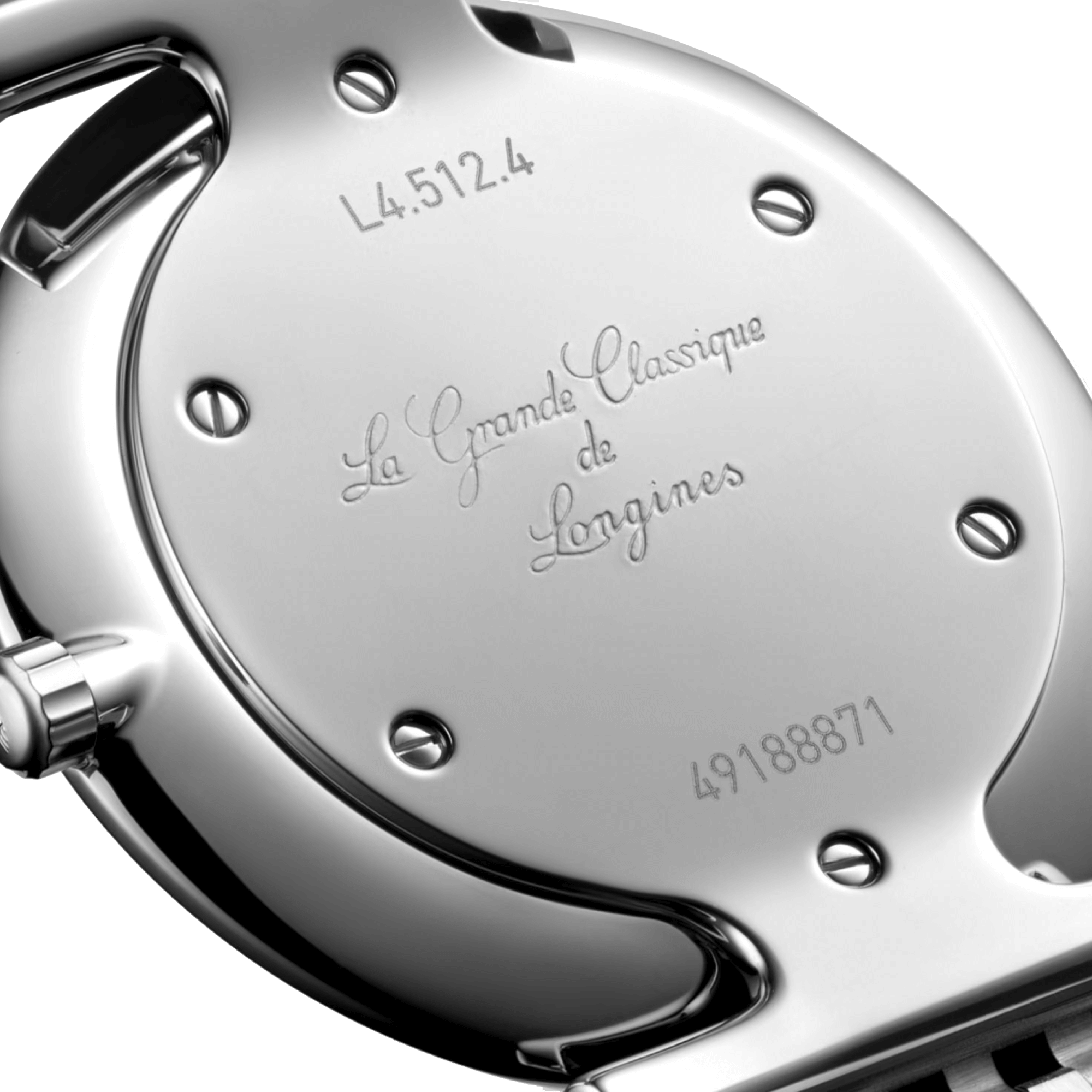 Montre Longines La Grande Classique quartz cadran nacre index diamants bracelet acier 29 mm L4.512.4.87.6