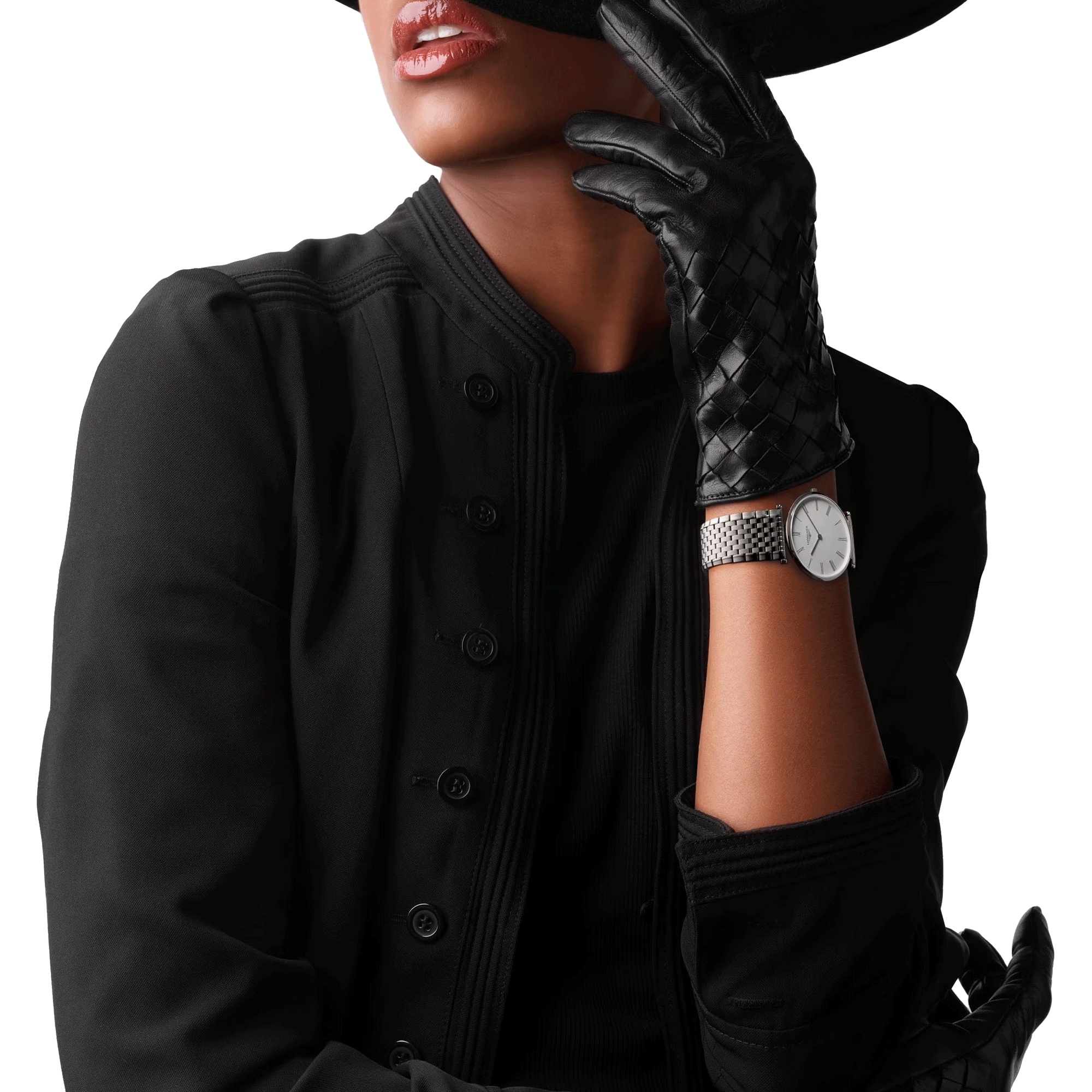 Montre Longines La Grande Classique quartz cadran blanc bracelet acier 36 mm L4.755.4.11.6