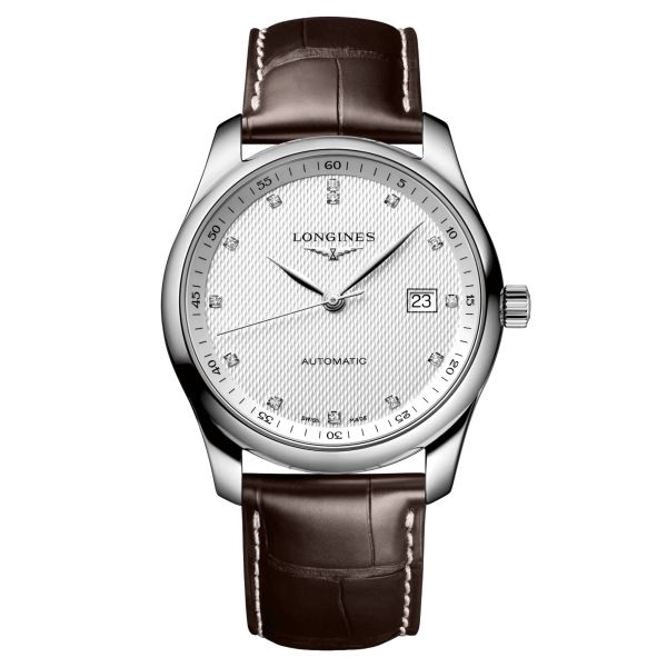 Montre Longines Master Collection automatique cadran beige bracelet cuir marron 40 mm L2.793.4.77.3