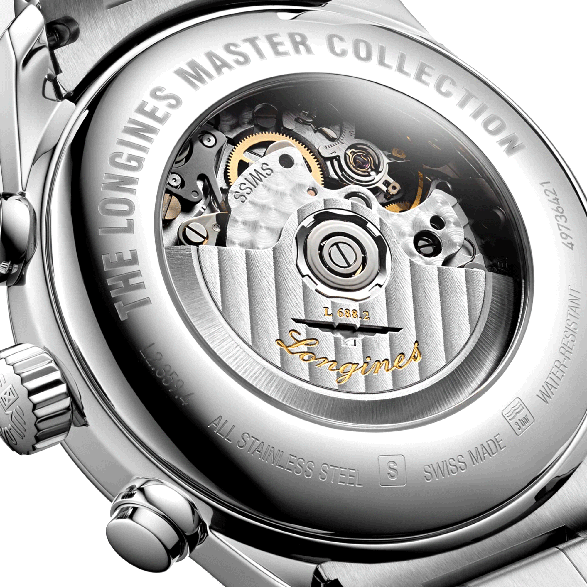 Longines Master Collection Chrono Watch 44mm L2.859.4.78.6 Lepage