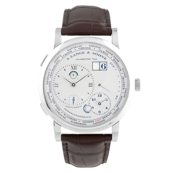 A. Lange & Söhne Lange 1 Time Zone platinium mechanical 42 mm Full Set 2006