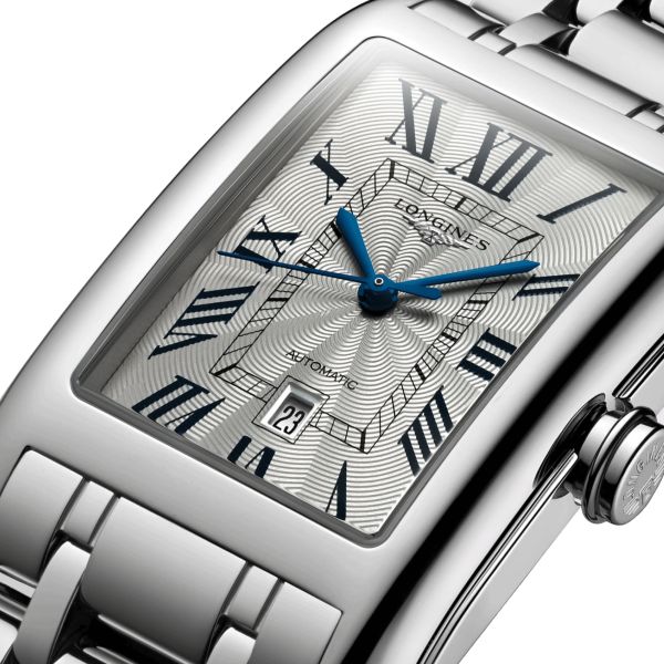 Montre Longines DolceVita automatique cadran argenté bracelet acier L5.767.4.71.6