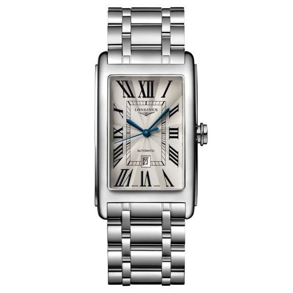 Montre Longines DolceVita automatique cadran argenté bracelet acier