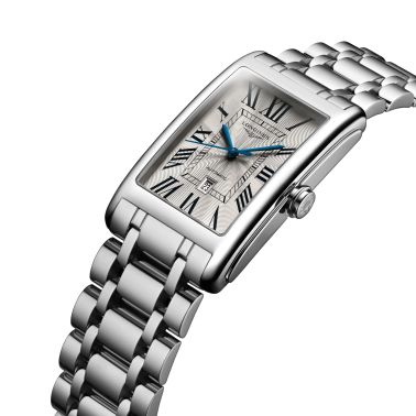 Montre Longines DolceVita automatique cadran argenté bracelet acier L5.767.4.71.6