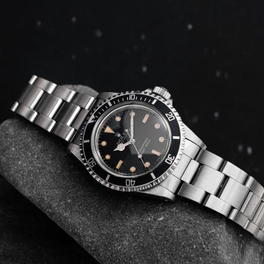 Rolex Submariner 5513 "Glossy Dial" automatic 40 mm circa 1986 with Watch Certificate
