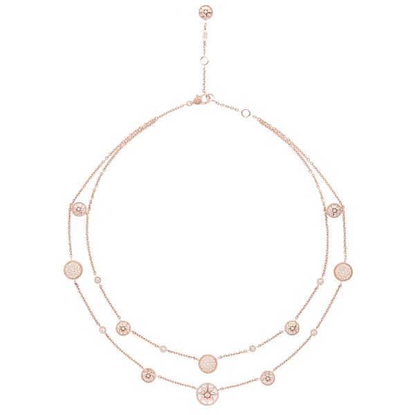 【エレガント★】Dior Rose des Vents ネックレス Rose des Vents Necklace Yellow Gold, Diamond and Turquoise