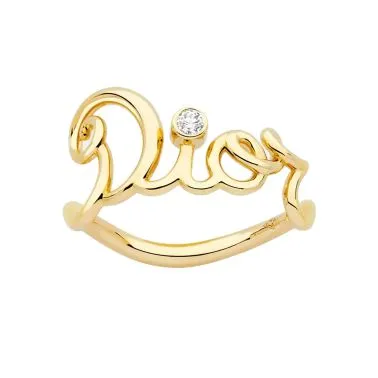 Dior Dioramour ring in yellow gold and diamond