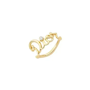 Bague Dior Dioramour en or jaune et diamant JOUI95052