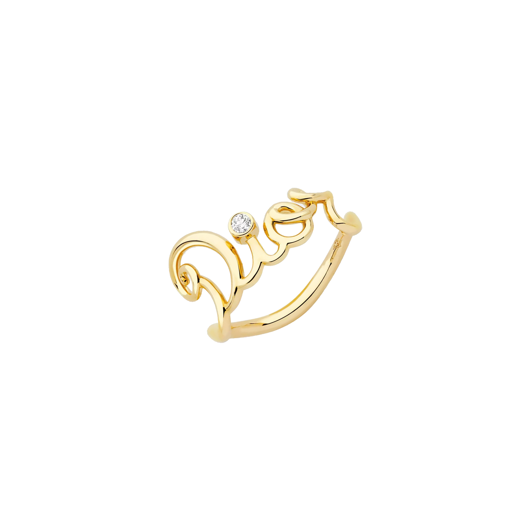 指輪・リング DIOR JOUI95001 DIORAMOUR RING YELLOW GOLD Dioramour Ring Yellow Gold and Diamond | DIOR