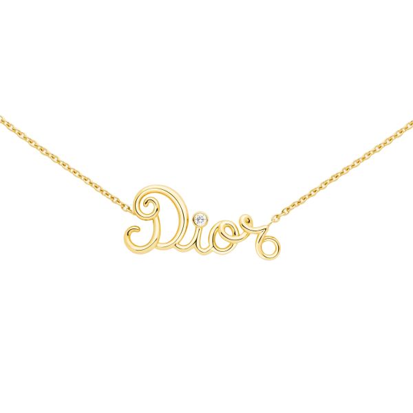 Collier Dior Dioramour en or jaune et diamant JOUI95051