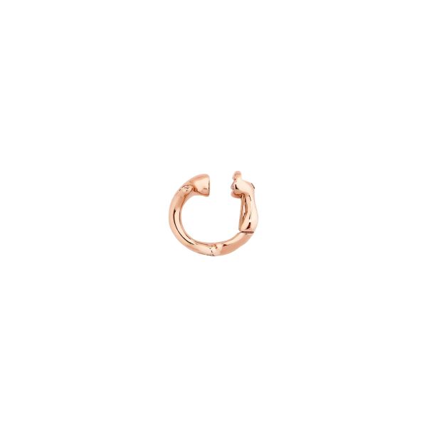 Dior Bois de Rose small model earring in rose gold and diamonds