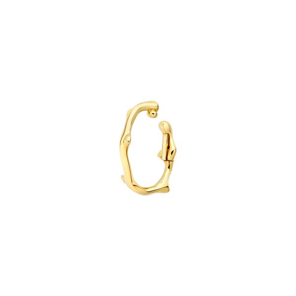 Dior Bois de Rose large model earring in yellow gold