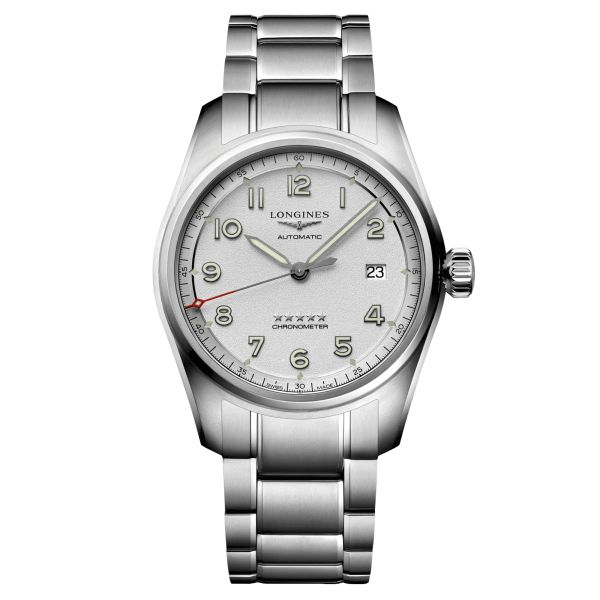 Longines Spirit Prestige Edition Automatic watch silver dial 40 mm