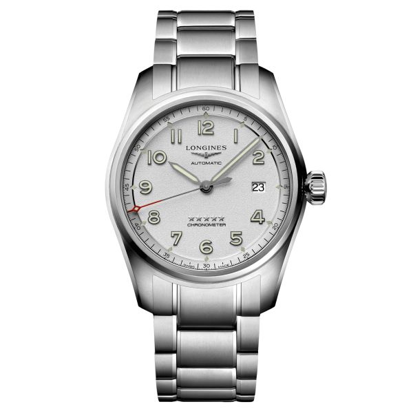 Montre Longines Spirit Prestige Edition automatique cadran argenté 40 mm L3.810.4.73.9