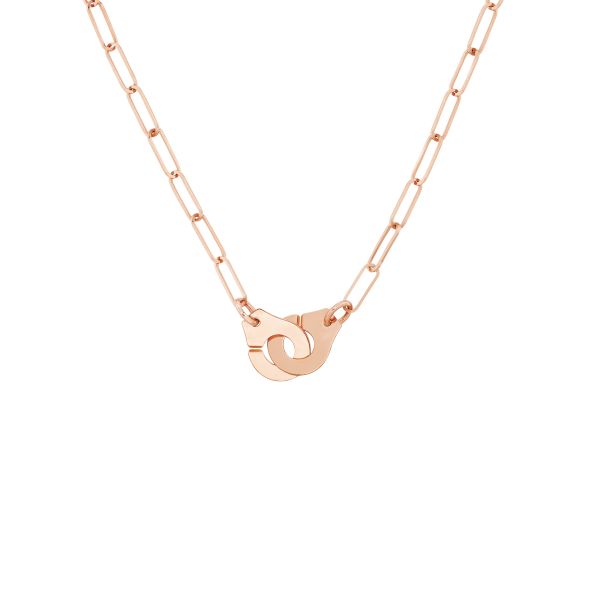 Menottes dinh van R10 necklace in rose gold