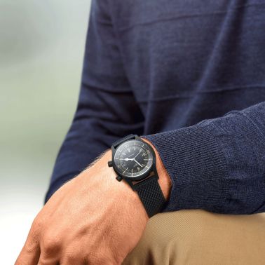 Montre Longines Legend Diver automatique acier PVD noir bracelet caoutchouc 42 mm