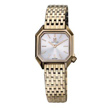 March LA.B Lady Mansart Electrique Continental quartz steel bracelet 9 links