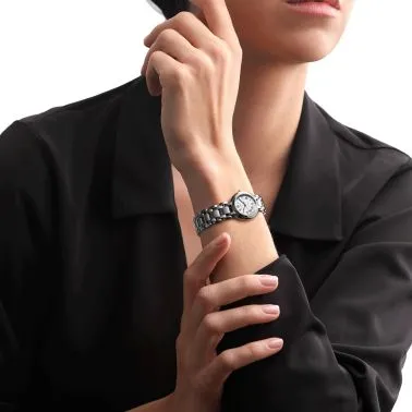 Montre Longines Primaluna automatique cadran blanc chiffres romains 26,5 mm L8.111.4.71.6